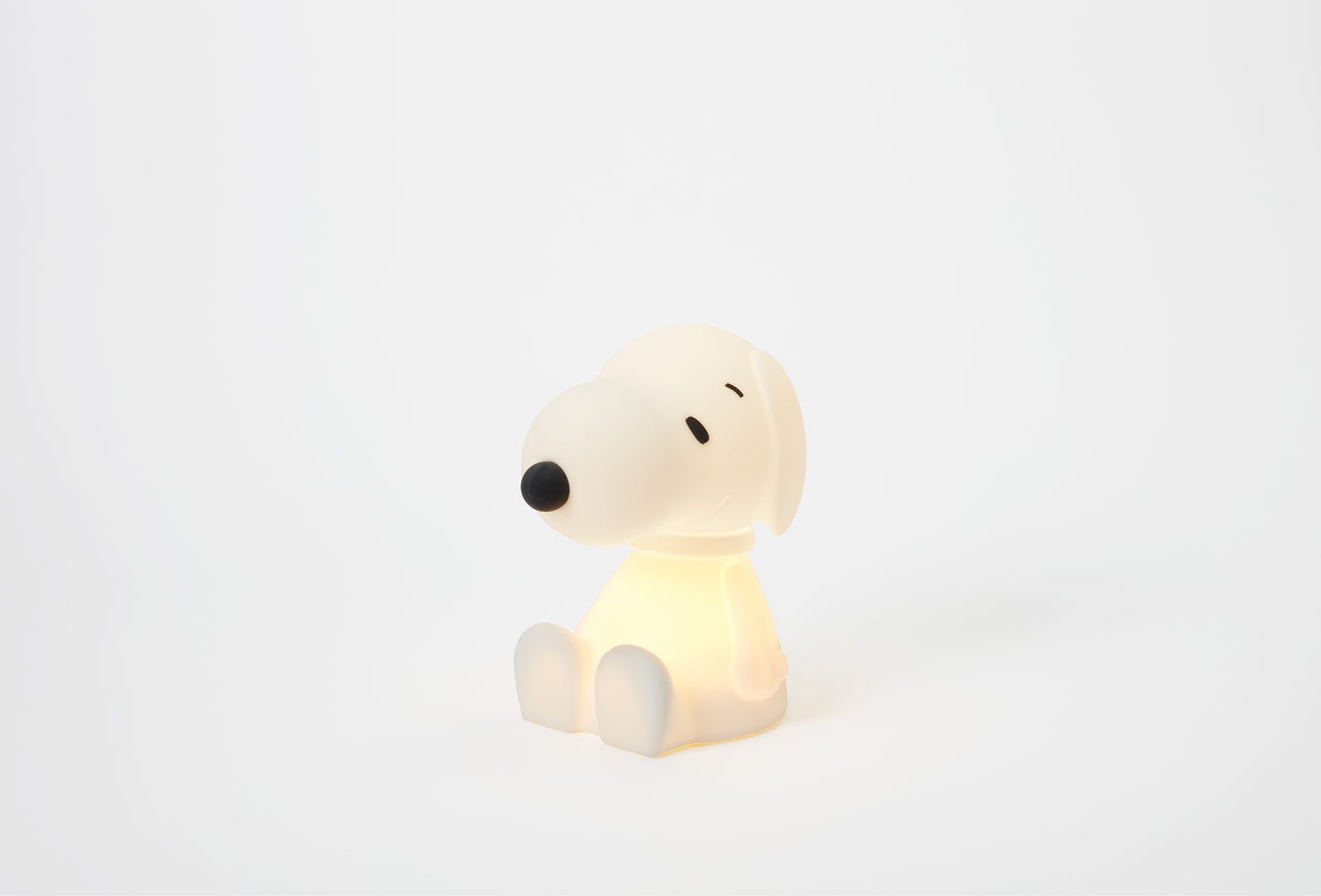Snoopy First Light rechargeable LED night light on white background