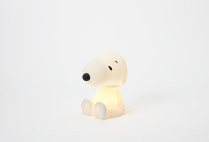 Snoopy First Light rechargeable LED night light on white background
