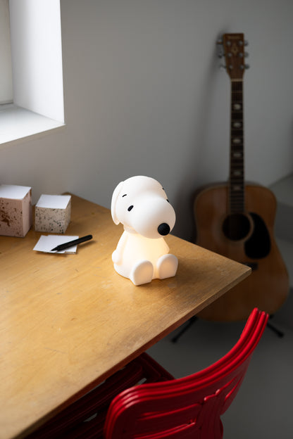 Snoopy First Light showing six-step dimming brightness levels