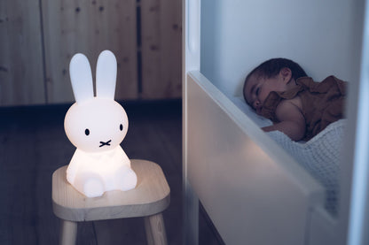 Lifestyle image of Miffy First Light styled in a cozy kids’ bedroom