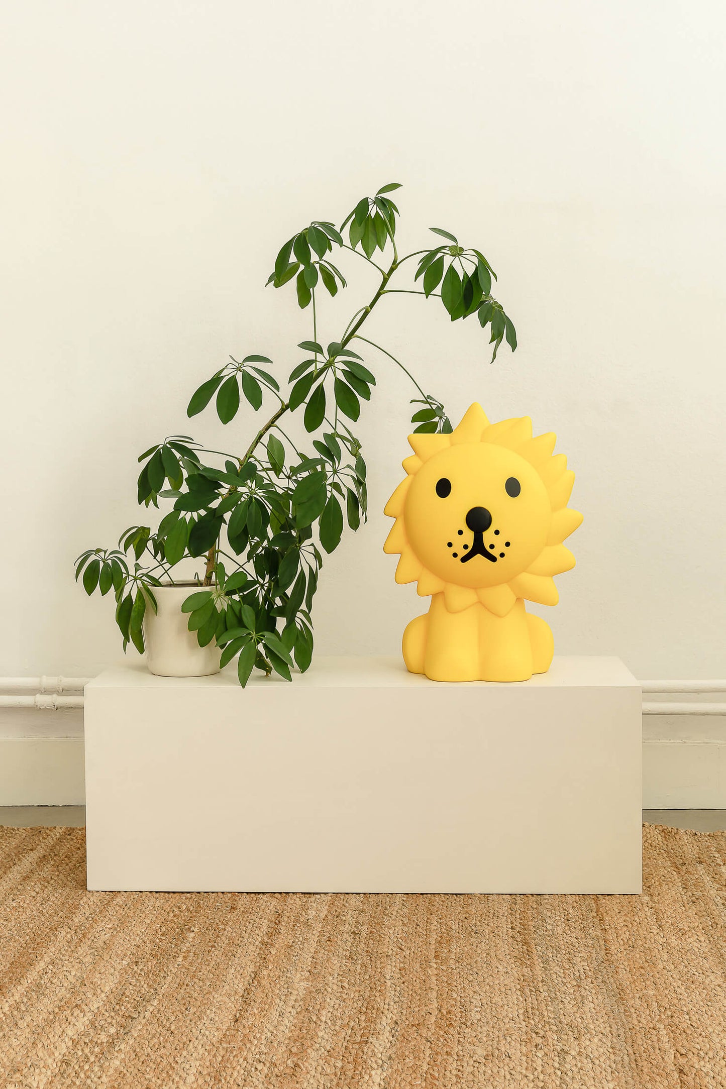 Lion Star Light styled in a Scandinavian-inspired living room
