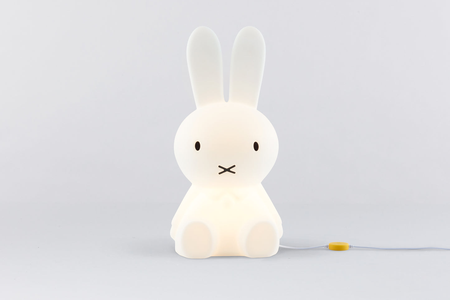Miffy Star Light wired dimmable lamp on white background