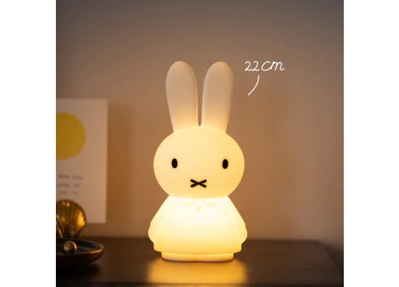 Miffy Shines wireless rechargeable silicone lamp — soft ambient glow by Mr Maria