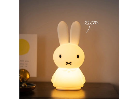 Miffy Shines wireless rechargeable silicone lamp — soft ambient glow by Mr Maria